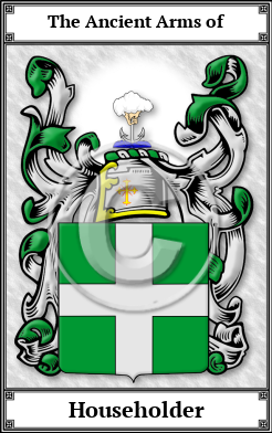 Householder Family Crest Download (JPG)  Book Plated - 150 DPI