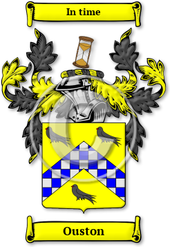 Ouston Family Crest Download (JPG) Legacy Series - 600 DPI