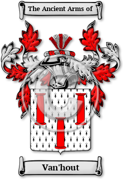 Van'hout Family Crest Download (JPG) Legacy Series - 600 DPI