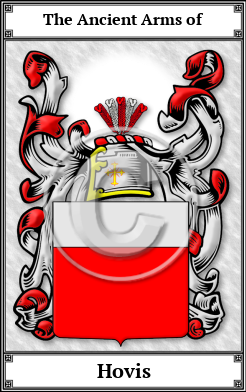 Hovis Family Crest Download (JPG)  Book Plated - 150 DPI