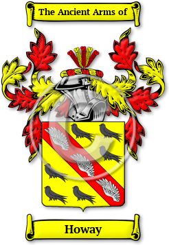 Howay Family Crest Download (jpg) Legacy Series - 150 DPI