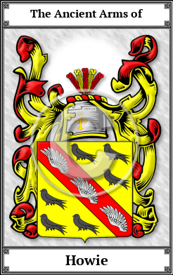 Howie Family Crest Download (JPG)  Book Plated - 150 DPI