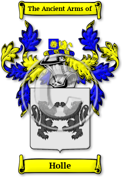 Holle Family Crest Download (jpg) Legacy Series - 150 DPI