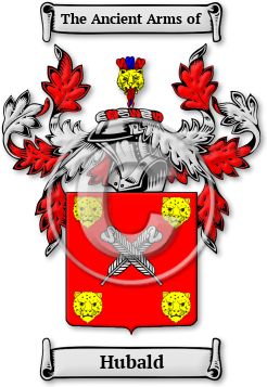 Hubald Family Crest Download (jpg) Legacy Series - 150 DPI