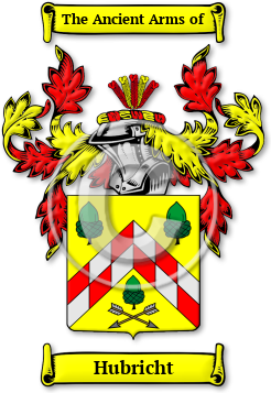 Hubricht Family Crest Download (jpg) Legacy Series - 150 DPI
