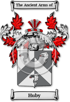 Huby Family Crest Download (jpg) Legacy Series - 150 DPI