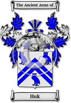 Huk Family Crest Download (jpg) Legacy Series - 150 DPI