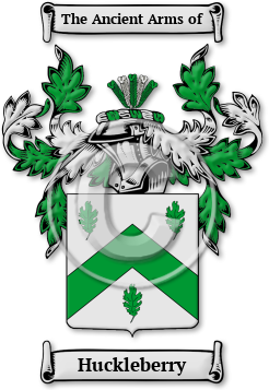 Huckleberry Family Crest Download (JPG) Legacy Series - 600 DPI