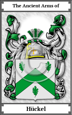 Hückel Family Crest Download (JPG)  Book Plated - 150 DPI