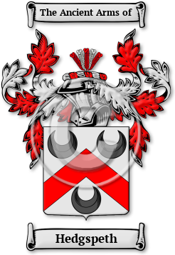 Hedgspeth Family Crest Download (jpg) Legacy Series - 150 DPI