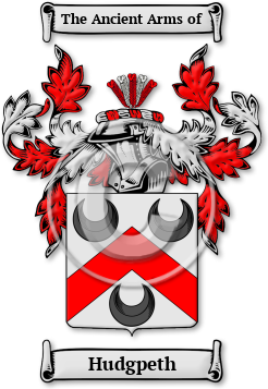 Hudgpeth Family Crest Download (JPG) Legacy Series - 600 DPI