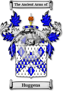 Huggens Family Crest Download (JPG) Legacy Series - 600 DPI