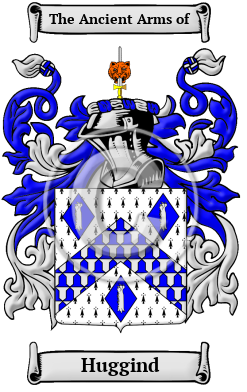 Huggind Family Crest/Coat of Arms