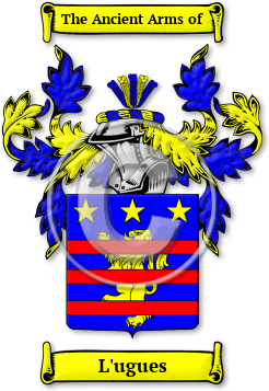 L'ugues Family Crest Download (JPG) Legacy Series - 600 DPI