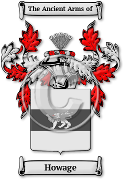 Howage Family Crest Download (JPG) Legacy Series - 300 DPI