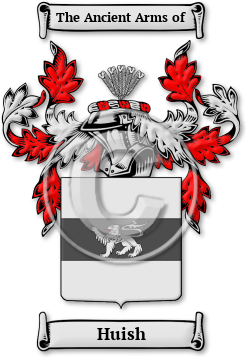 Huish Family Crest Download (jpg) Legacy Series - 150 DPI