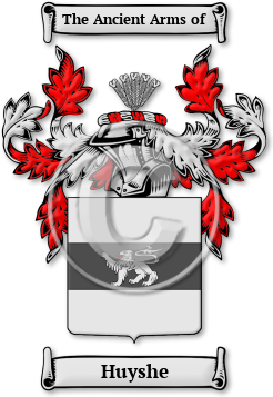Huyshe Family Crest Download (jpg) Legacy Series - 150 DPI