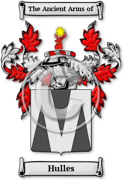 Hulles Family Crest Download (jpg) Legacy Series - 150 DPI