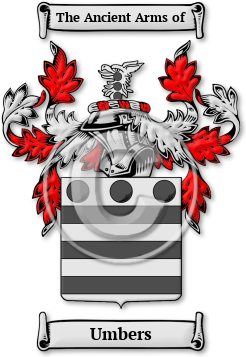 Umbers Family Crest Download (jpg) Legacy Series - 150 DPI