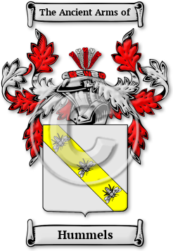 Hummels Family Crest Download (jpg) Legacy Series - 150 DPI