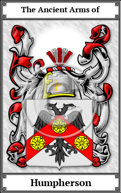 Humpherson Family Crest Download (JPG)  Book Plated - 150 DPI