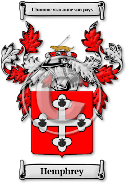 Hemphrey Family Crest Download (JPG) Legacy Series - 600 DPI