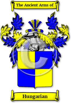 Hungarian Family Crest Download (jpg) Legacy Series - 150 DPI