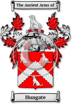 Hungate Family Crest Download (jpg) Legacy Series - 150 DPI
