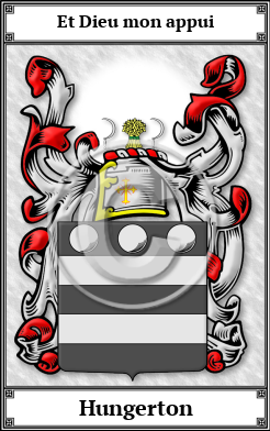 Hungerton Family Crest Download (JPG)  Book Plated - 150 DPI