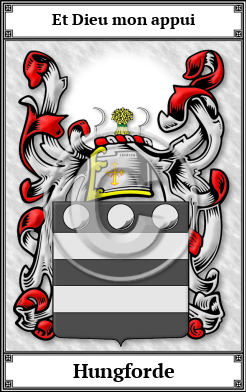Hungforde Family Crest Download (JPG)  Book Plated - 150 DPI