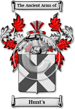 Hunt's Family Crest Download (jpg) Legacy Series - 150 DPI
