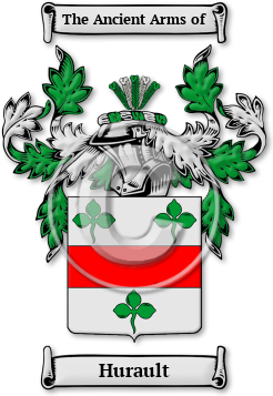Hurault Family Crest Download (jpg) Legacy Series - 150 DPI