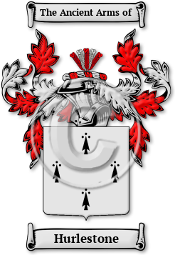 Hurlestone Family Crest Download (jpg) Legacy Series - 150 DPI