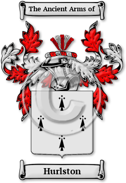 Hurlston Family Crest Download (jpg) Legacy Series - 150 DPI