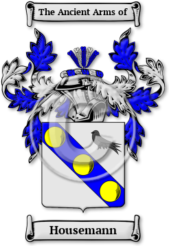 Housemann Family Crest Download (jpg) Legacy Series - 150 DPI