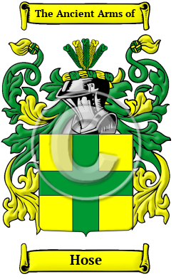 Hose Family Crest Download (JPG) Heritage Series - 600 DPI