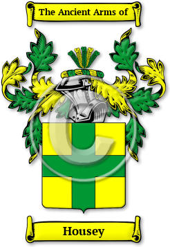 Housey Family Crest Download (jpg) Legacy Series - 150 DPI