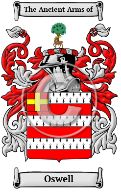 Oswell Family Crest Download (JPG) Heritage Series - 600 DPI