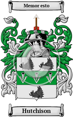 Hutchison Family Crest/Coat of Arms