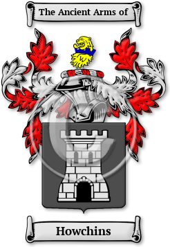 Howchins Family Crest Download (jpg) Legacy Series - 150 DPI
