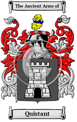 Quistant Family Crest/Coat of Arms