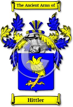 Hittler Family Crest Download (jpg) Legacy Series - 150 DPI