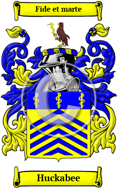 Huckabee Family Crest Download (JPG) Heritage Series - 600 DPI