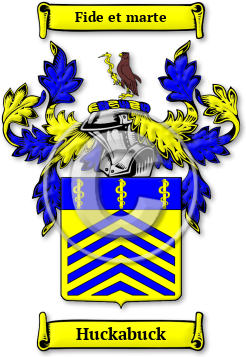 Huckabuck Family Crest Download (jpg) Legacy Series - 150 DPI