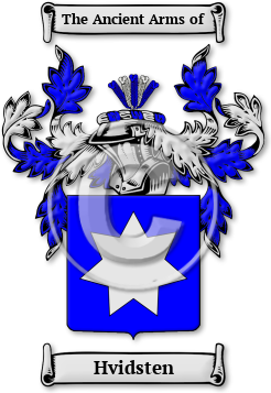 Hvidsten Family Crest Download (jpg) Legacy Series - 150 DPI