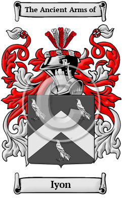 Iyon Family Crest/Coat of Arms