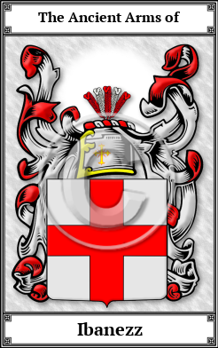 Ibanezz Family Crest Download (JPG)  Book Plated - 150 DPI