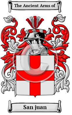 San juan Family Crest/Coat of Arms