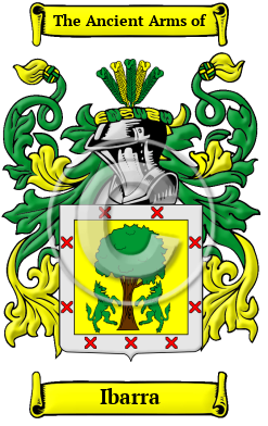 Ibarra Family Crest/Coat of Arms