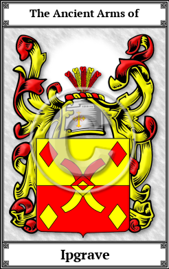 Ipgrave Family Crest Download (JPG)  Book Plated - 150 DPI